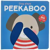 Dog plays Peekaboo I Big Felt Flaps Boardbook for Boys and Girls